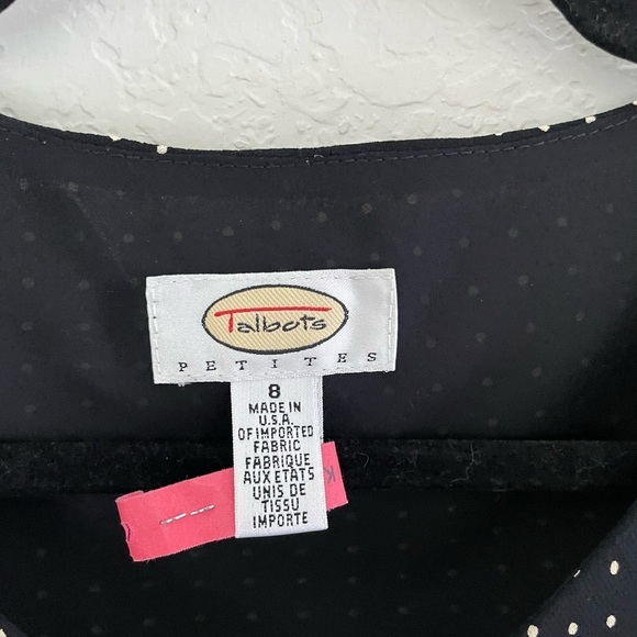 Vintage 90’s Talbots Polka Dot Dress - Picture 6 of 7